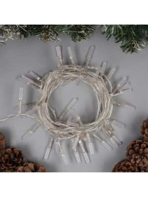 НИТЬ DCR. 5 м, с насад. “Звездочка”, IP20, Н.С. LED-50-220V, 8 режимов, АКВАМАРИН 3590715