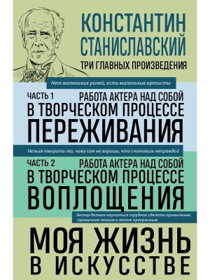 Константин Станиславский Работа актера над собой Ч 1 и 2 Моя жизнь в искусстве