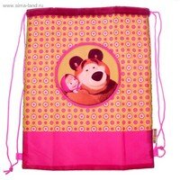 Мешок для обуви Маша и Медведь Маленькая Модница 22114