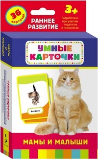 Мамы и малыши Разв карточки 3+