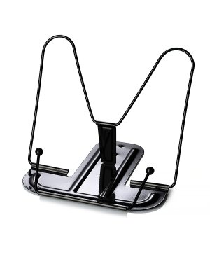 Подставка для книг черная 2Г-07-00Ч