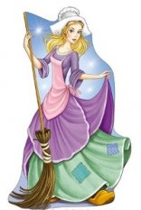 Плакат фигурный Золушка Ф-6658