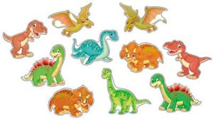 Комп фигурных украшений Динозаврики КМ-15152