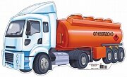 Плакат фигурный мини Машина бензовоз ФМ1-10156