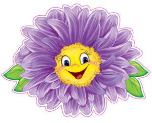 Украшение Цветок астра М-136579 (15374)