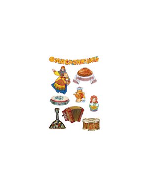 Комплект для украшения интерьера Празднуем Масленицу КБ-15822 