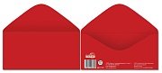 Конверт Без надписи красный жен КДС-17418
