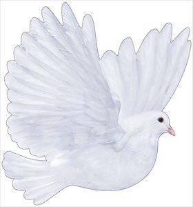Украшение Голубь 3000745