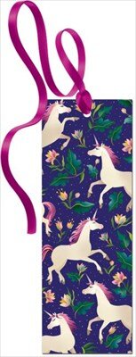 Бумажная закладка Единороги