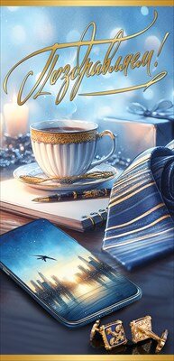 Открытка евро Поздравляем муж