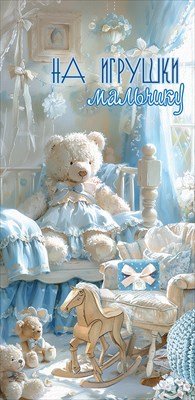 Конверт На игрушки мальчику