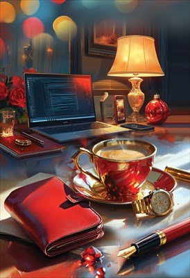 Открытка Без надписи Офисная