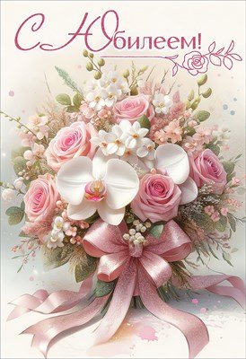 Открытка С Юбилеем жен