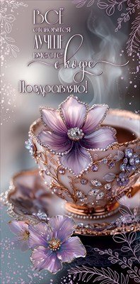 Конверт Всё становится лушче Поздравляю жен