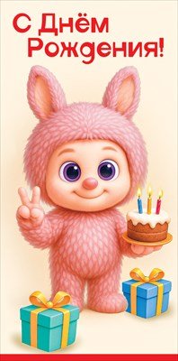 Конверт С Днём Рождения дет 5.0001794