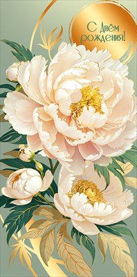 Конверт С Днём рождения жен 5.0001833