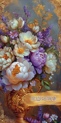 Конверт Поздравляем жен 5.0002192