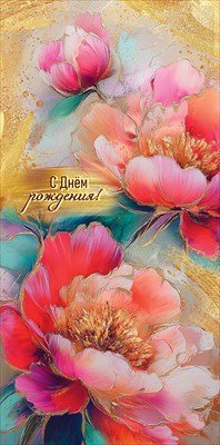 Конверт С Днём рождения жен 5.0002193