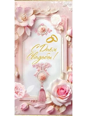 Конверт С Днём Свадьбы 5.0002511