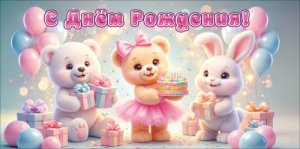 Конверт С Днём рождения дет 5.0002866