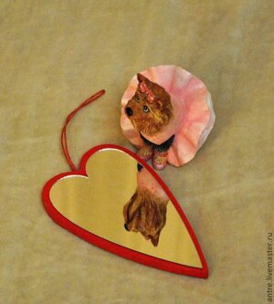 Материалы для творч Зеркальца декор Сердечки 2 С3300-07