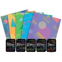 Набор тетрадей 36л Линия 5шт + наклейки 5шт С5970