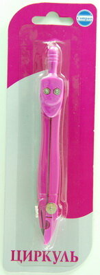 Циркуль 1 предм в блистере Розовый Z/SB1-03
