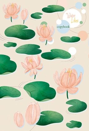 Тетрадь  32л Двойная обложка Кувшинки С7554-02