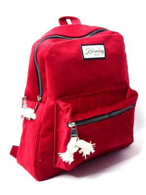 Рюкзак из ткани Вельвет 40х15х30см CNT3030