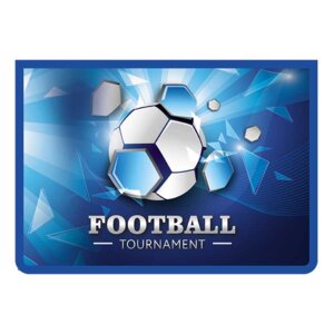 Папка на молнии А4 для труда пласт Ассорти ПМ-А4-29