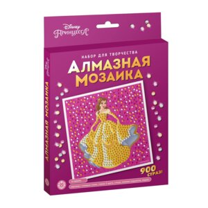 Набор для творчества Алмазная мозаика Принцесса Disney Белль