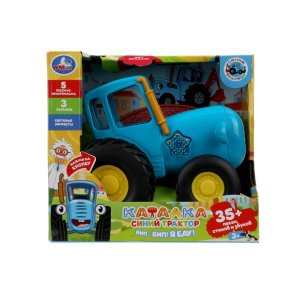 Умка Каталка СИНИЙ ТРАКТОР 35 + песен стихов звуков HT1373-R-B01 (72)