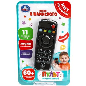 Пульт обуч 60 песен стихов и звуков на блист HT1400-R-WOD