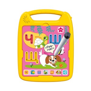 Обучающий планшет с карточками Азбука в картинках 