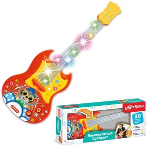 Электрогитара Суперхит Красная