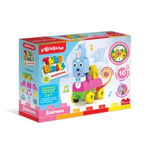 Зайчик Talky Blocks кнопочка