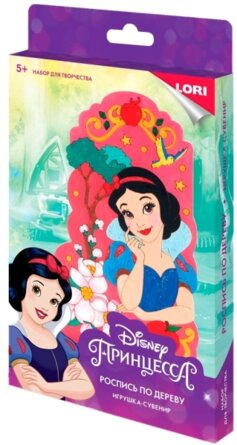 Роспись по дереву Игрушка сувенир Disney  Белоснежка Фнд-016