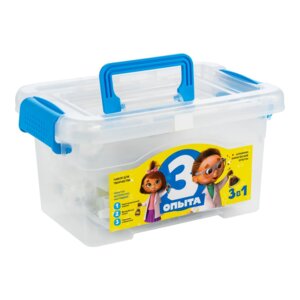 Химические опыты 3в1 Кристаллический коралл Волшебный лизун Чернила невидимки Пн-026 