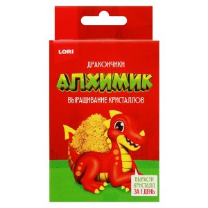 Выращивание кристаллов Алхимик Драконы Красный дракончик Крп-023