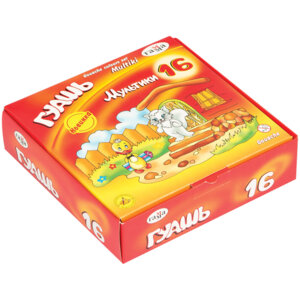 Гуашь 16цв Мультики  20мл 221032_16