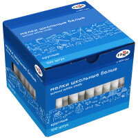 Мел белый 100шт мягкие круглые 2308194