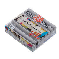 Полимерная глина 52г жемчужно серый Craft&Clay CCH 1036