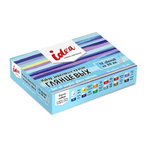 Краска акриловая 12цв глянцевая 20мл idea IGAS-12