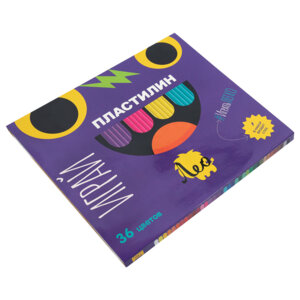 Пластилин 36цв Лео Играй Классический 720г LPMC-0136 