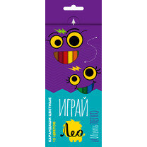 Карандаши 12цв трехгран Лео Играй LGCP-12