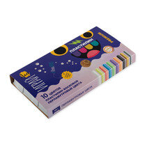 Пластилин 10цв восковой 120г Лео Играй перламутр цв LPMCR-0110    