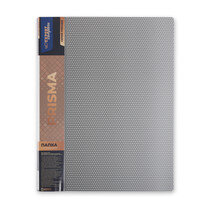 Папка  20 файлов A4 40мкм 700мкм 20мм Expert Complete PRISMA Серебреная EC211500029