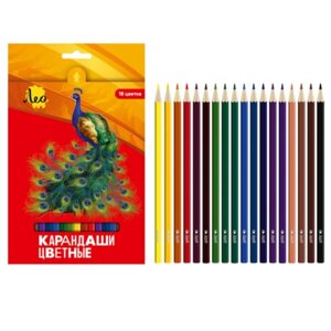 Карандаши 18цв Лео Ярко LBSCP-18