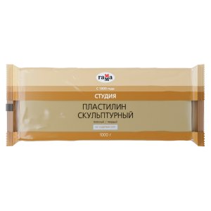 Пластилин скульптурный Студия телесный твердый 1кг 2.80.Е100.001