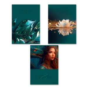 Тетрадь 48л А4 Клетка Магический мир Светоч 48Т18